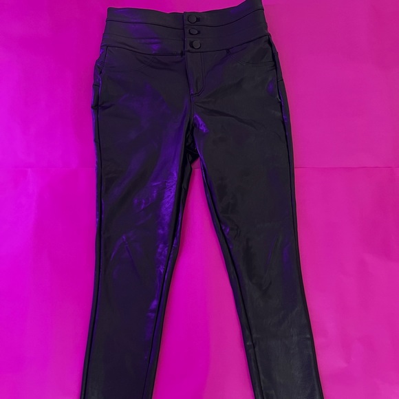 FASHIONNOVA LEATHER PANTS - Picture 1 of 3